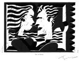 Au bord de la mer - Linogravures