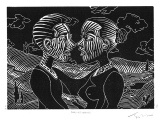 Dans les champs - Linogravures