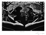 Duo à dos - Linogravures