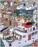Sortie du port - illustrations