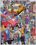 Au supermarché - illustrations